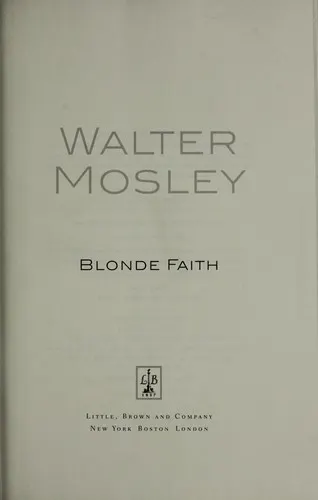 Cover of Blonde faith