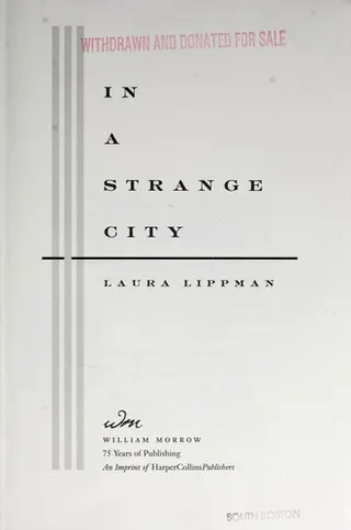 Cover of In a strange city
