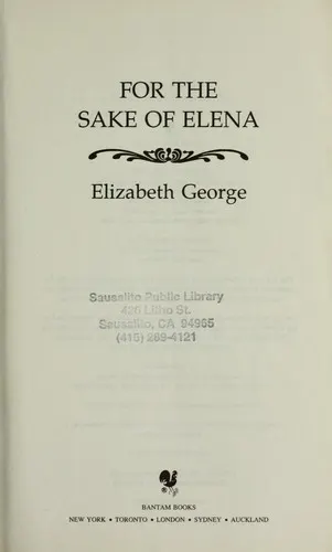 Cover of For the sake of Elena