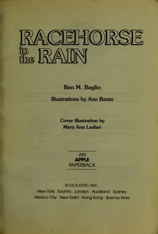 Cover of Racehorse in the rain
