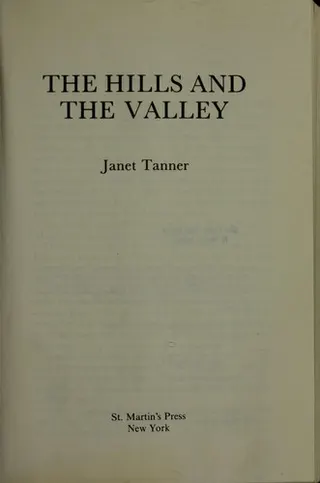 Cover of The Hills and the Valley