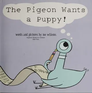 Cover of The pigeon wants a puppy!