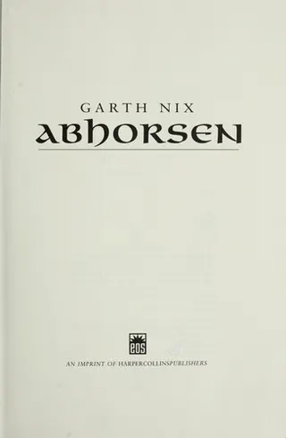 Cover of Abhorsen