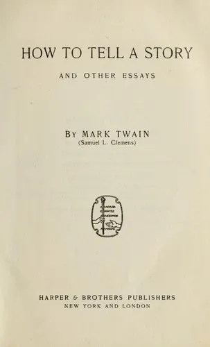 Cover of How to Tell a Story and Other Essays (16 works)