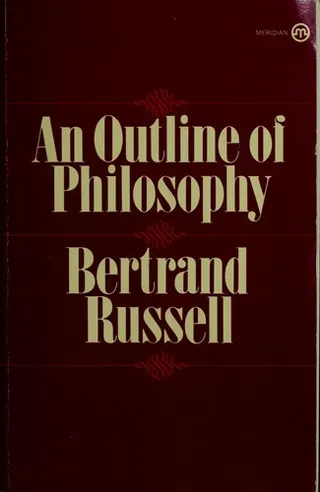 Cover of An outline of philosophy