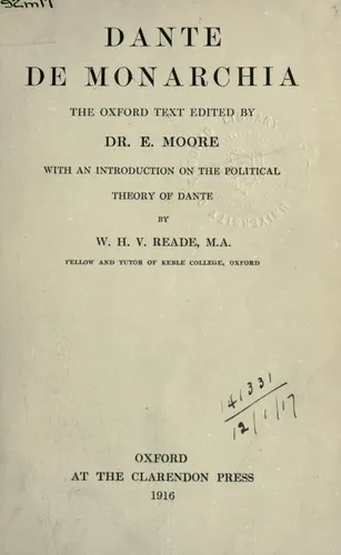Cover of De Monarchia