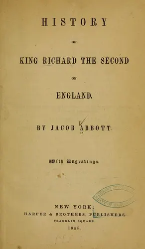 Cover of History of King Richard the Second of England