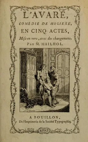 Cover of L' avare