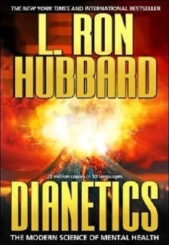 Cover of Dianetics, the modern science of mental health