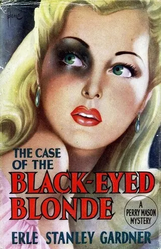 Cover of The case of the Black-Eyed Blonde