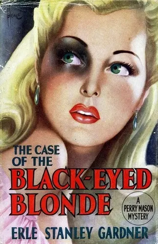 Cover of The case of the Black-Eyed Blonde
