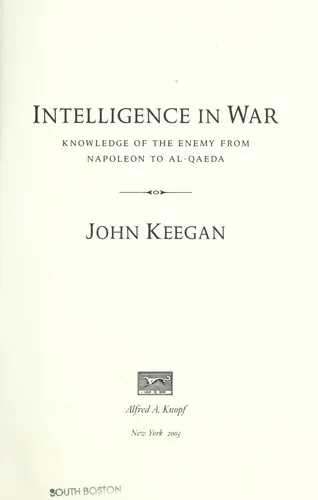Cover of Intelligence in War