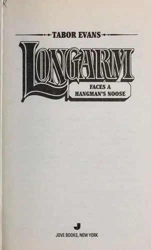 Cover of Longarm faces a hangman's noose