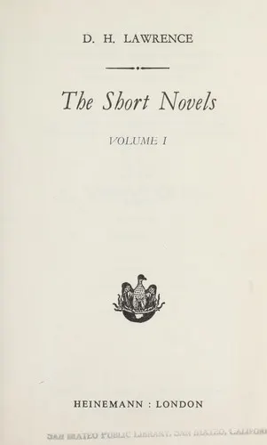 Cover of Short novels