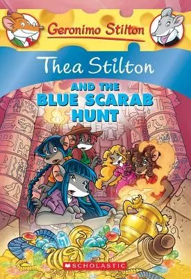 Cover of Thea Stilton and the Blue Scarab Hunt