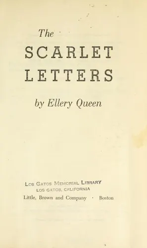 Cover of The scarlet letters