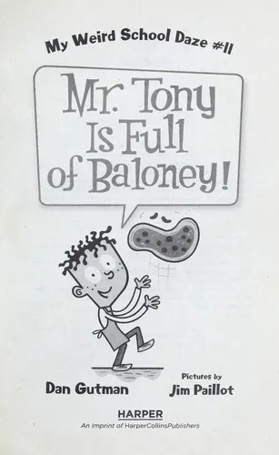 Cover of Mr. Tony is full of baloney!