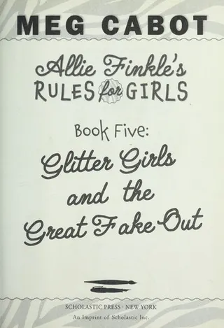 Cover of Glitter Girls and the Great Fake-Out