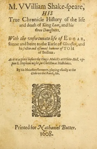 Cover of King Lear