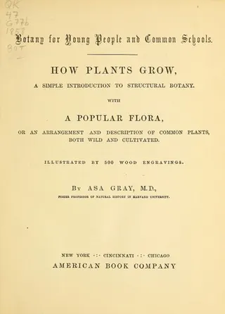 Cover of Botany for young people and common schools