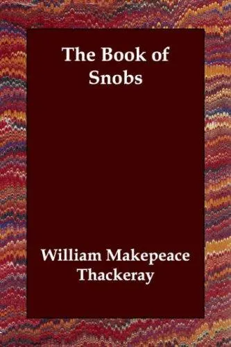 Cover of The book of snobs
