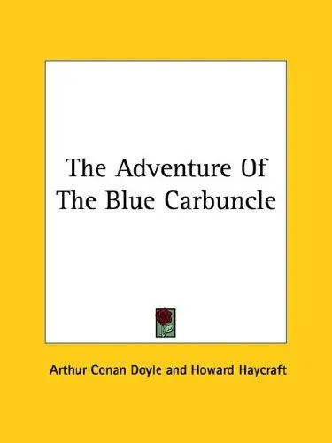 Cover of The Adventure of the Blue Carbuncle