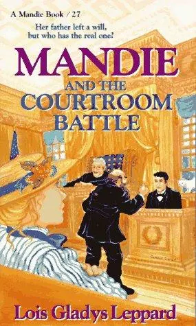 Cover of Mandie and the courtroom battle
