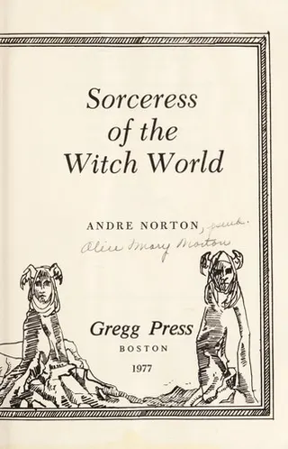 Cover of Sorceress of the Witch World