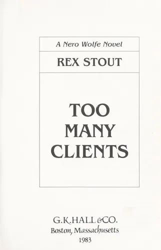 Cover of Too Many Clients