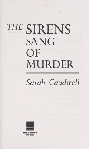 Cover of The sirens sang of murder