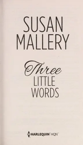 Cover of Three Little Words