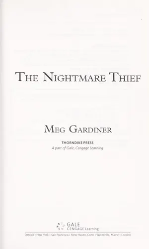 Cover of The Nightmare Thief