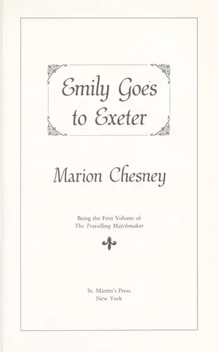 Cover of Emily Goes to Exeter