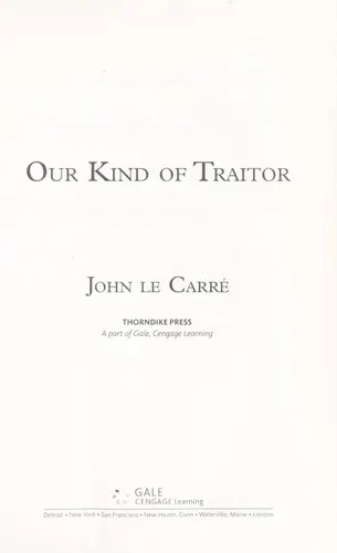 Cover of Our kind of traitor
