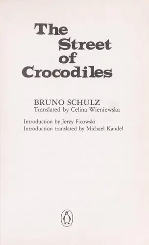 Cover of The street of crocodiles