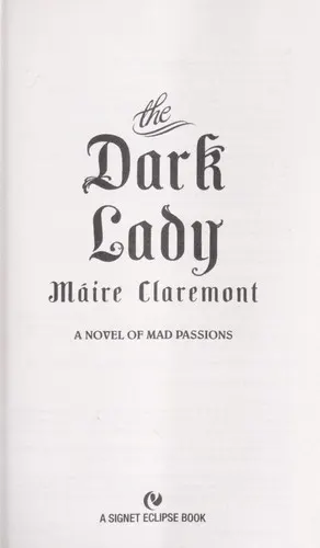 Cover of The Dark Lady