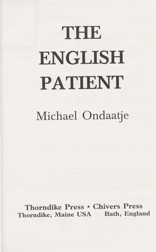 Cover of The English Patient