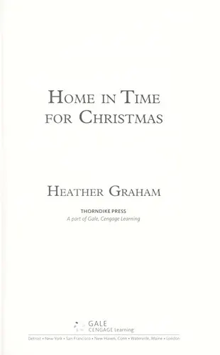 Cover of Home in Time for Christmas