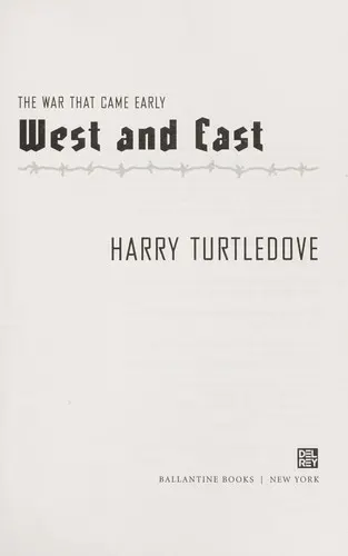 Cover of West and east
