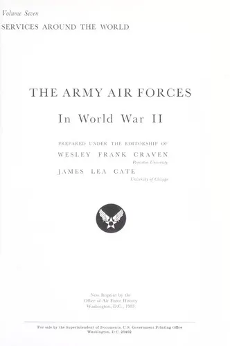 Cover of Plans and Early Operations, January 1939 to August 1942