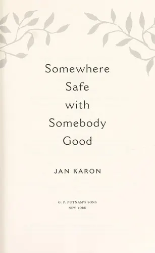 Cover of Somewhere safe with somebody good