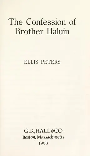 Cover of The Confession of Brother Haluin
