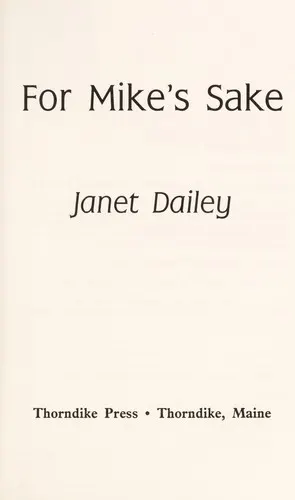 Cover of For Mike's sake
