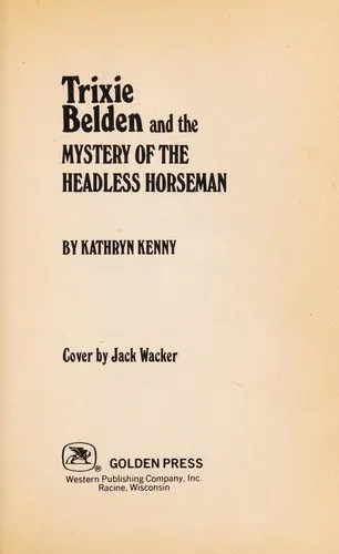Cover of Trixie Belden and the Mystery of the Headless Horseman