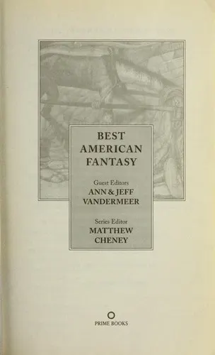 Cover of Best American fantasy