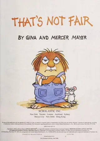 Cover of That's not fair