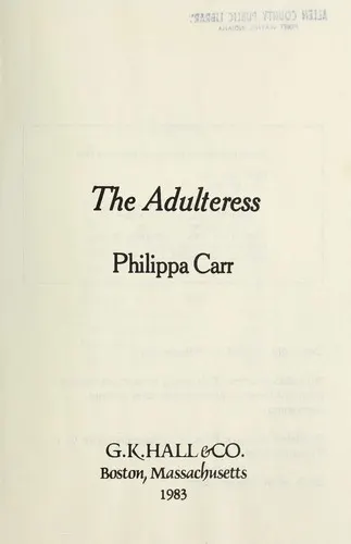 Cover of The Adulteress
