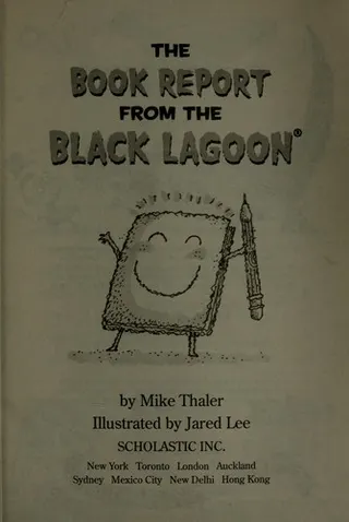 Cover of The book report from the Black Lagoon