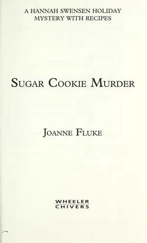 Cover of Sugar Cookie Murder