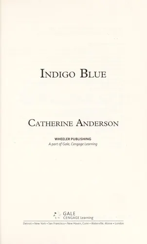 Cover of Indigo Blue